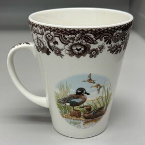 Spode Woodland Beverage Mug - Blue Winged Teal - Set of 5
